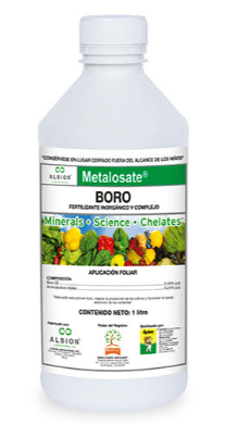 Fertilizante foliar Metalosate BORO - 1 Litro	