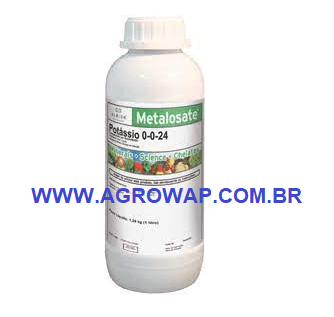 Fertilizante foliar Metalosate Potássio - 1 Litro	