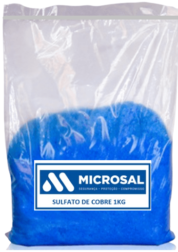 Sulfato de Cobre Microsal 1 Kg  	
